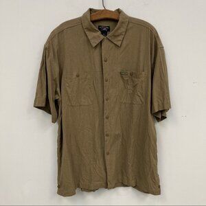 U.S. Polo Association Silk Button Down Shirt